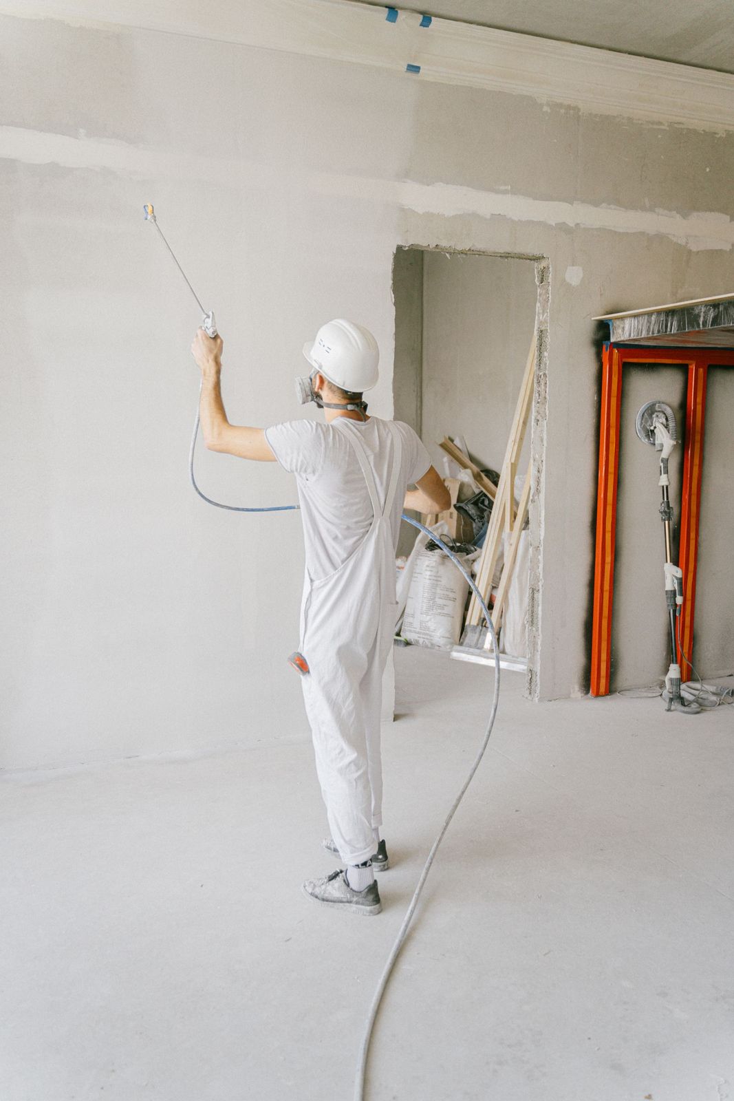 Chantier mené par Mohamed Manaa à Montreuil